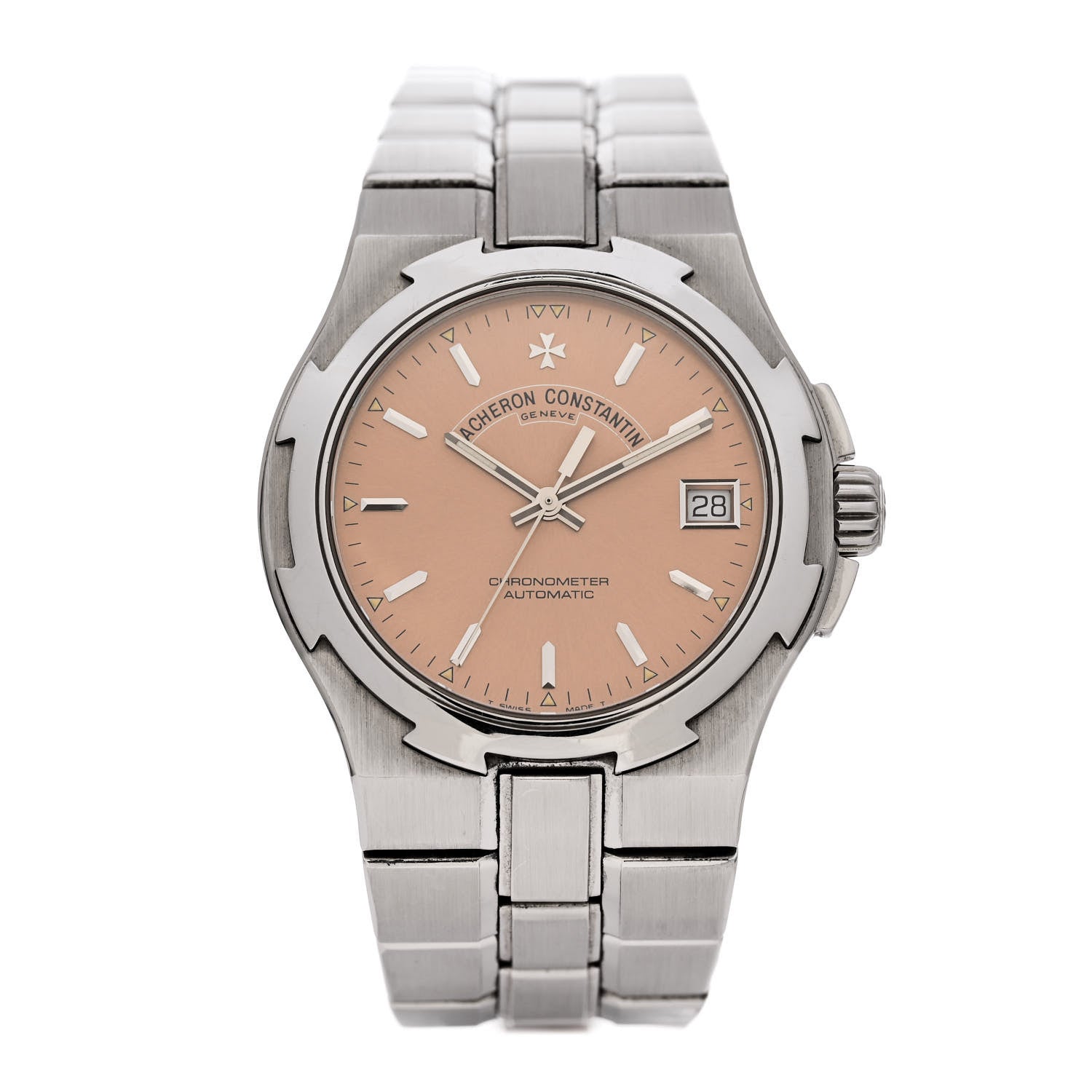Vacheron Constantin Stainless Steel 37mm Overseas Automatic Watch Pink 42040 1 of 5