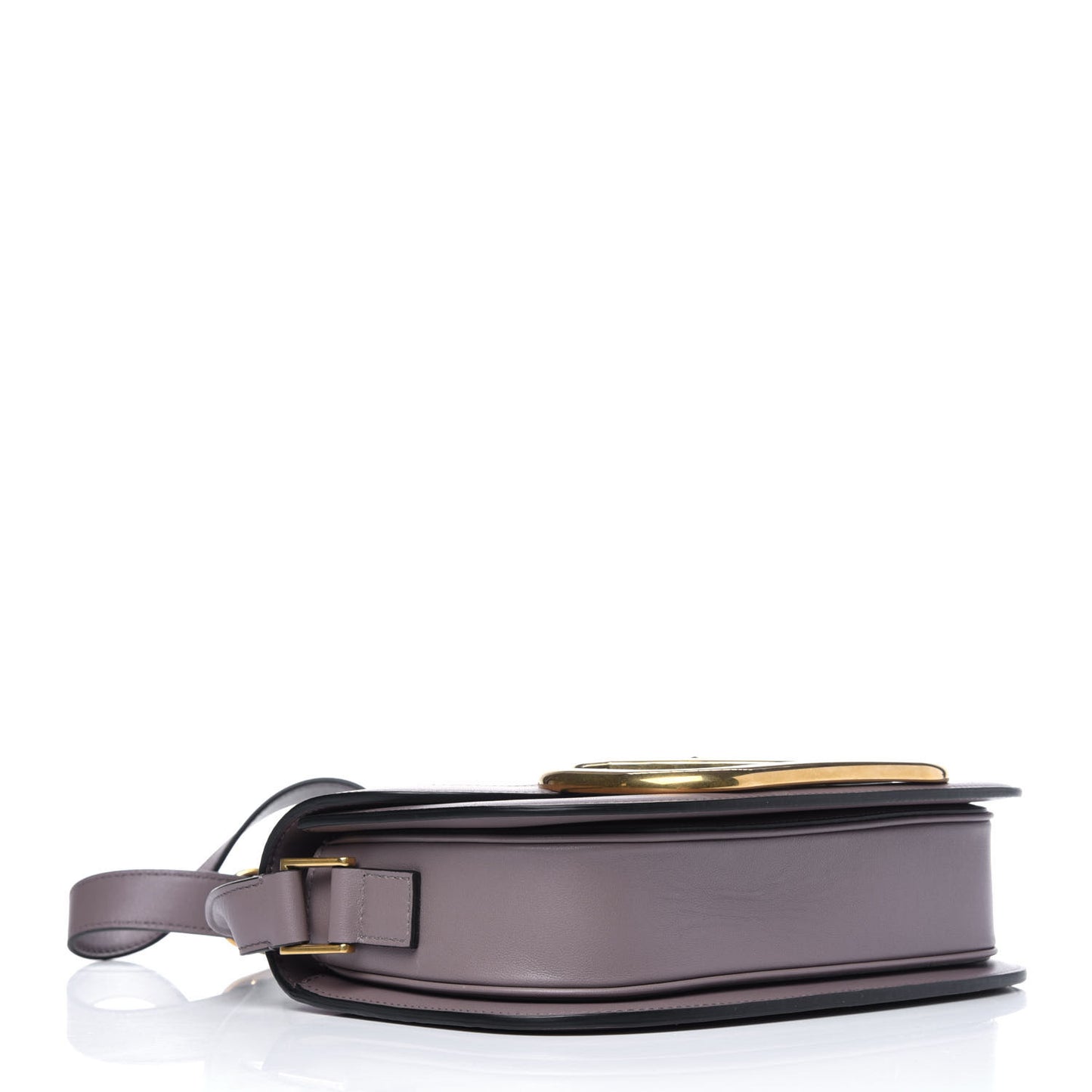 Calfskin Supervee Shoulder Bag Clay