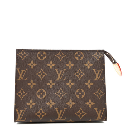 Louis Vuitton Monogram Toiletry Pouch 19 Red 1 of 6