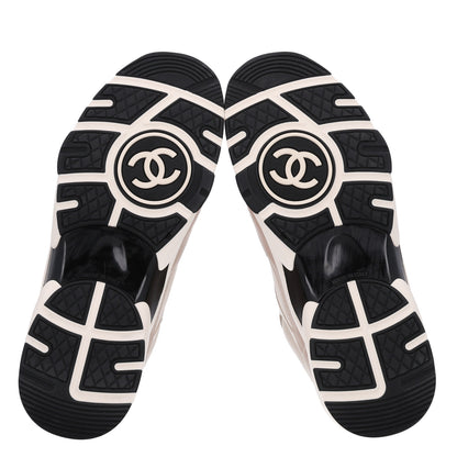 Chanel Gradiant Calfskin CC Womens Sneakers 37.5 Beige 7 of 11