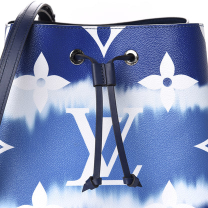 Louis Vuitton Monogram Escale Neonoe MM Blue 10 of 10