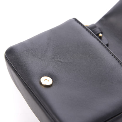 Burberry Lambskin Quilted Micro Lola Bag Black 9 of 10