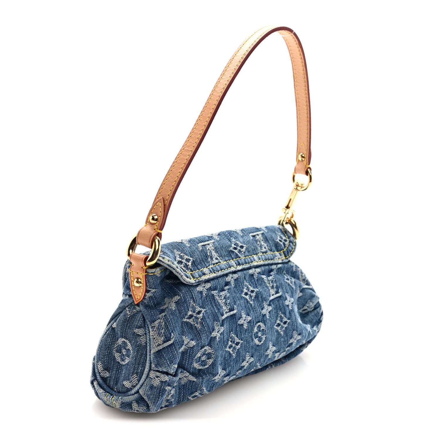 Louis Vuitton Monogram Denim Mini Pleaty Blue 1836565 – FASHIONPHILE