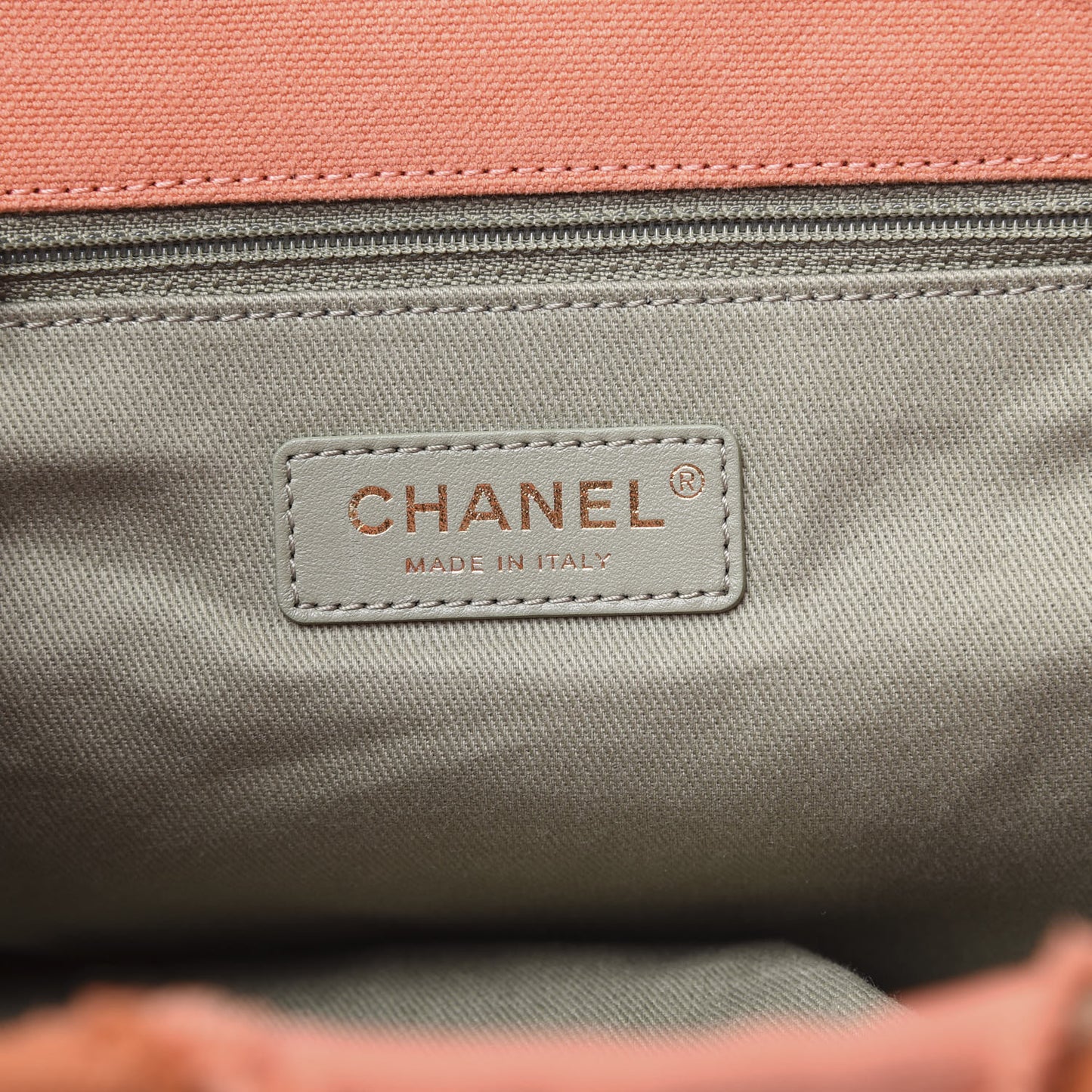 Canvas Chevron Cuba Patchwork Backpack Orange