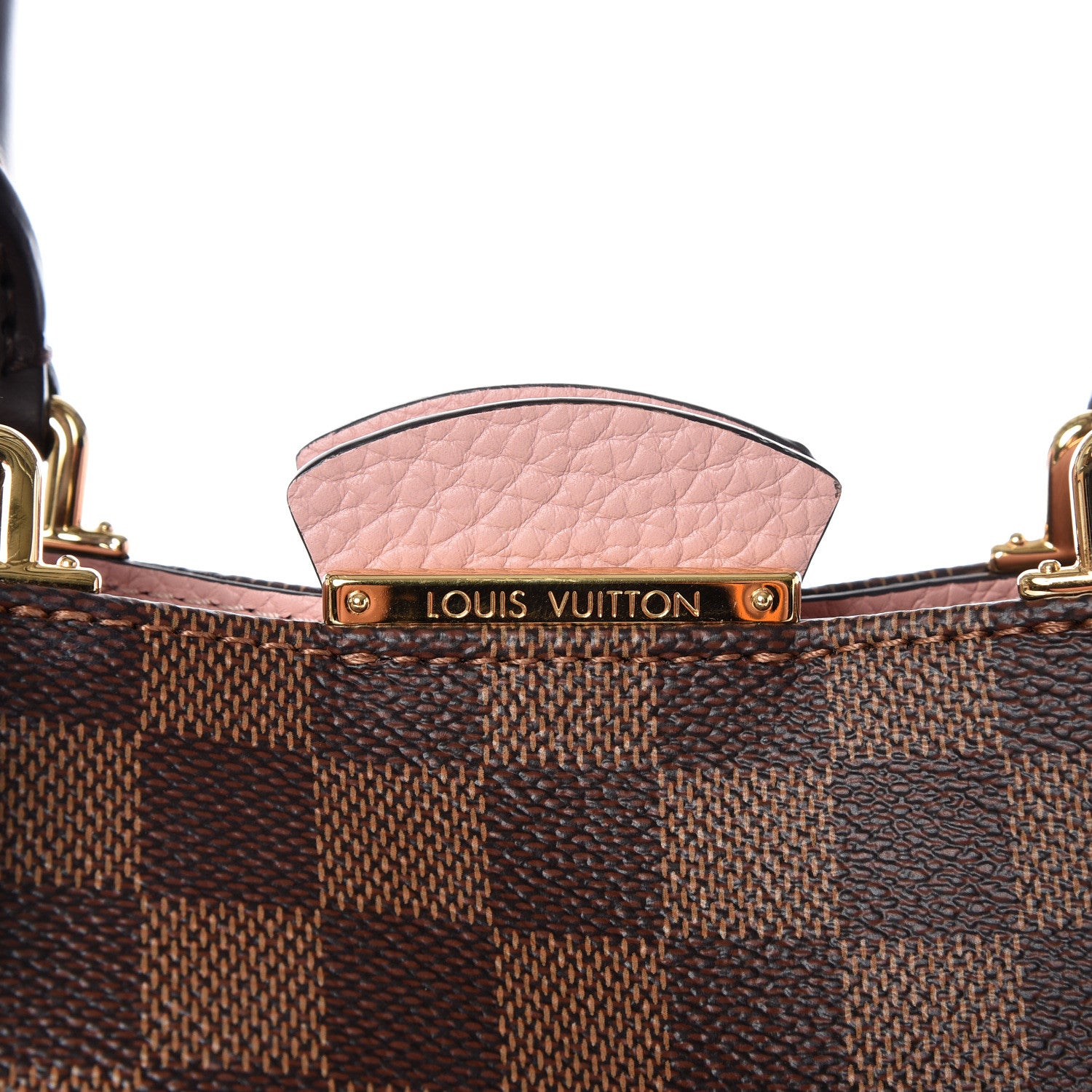 Louis Vuitton Damier Ebene Cuir Taurillon Brittany Magnolia 9 of 10