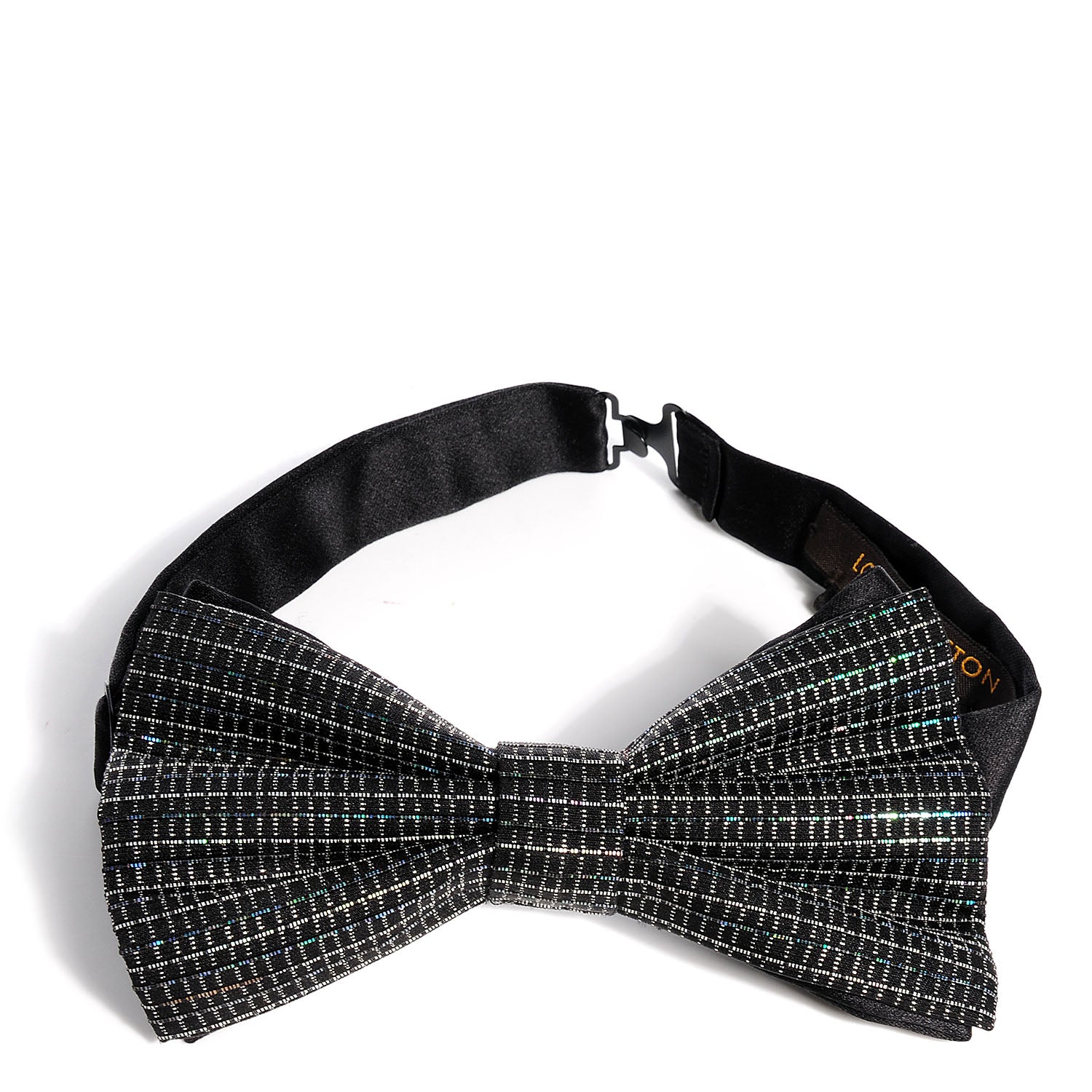 Louis Vuitton Mother of Pearl Check Bow Tie 1 of 6