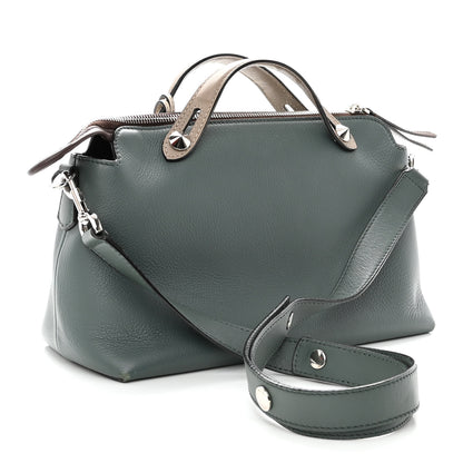 Fendi Vitello Dolce 4 Color Medium By The Way Boston Bag Malachite Multicolor 3 of 9