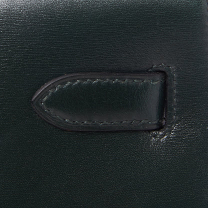 Hermes Box Kelly Sellier 32 Vert Fonce 11 of 32
