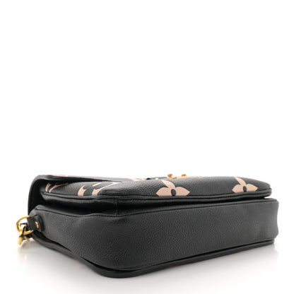 Louis Vuitton Empreinte Monogram Giant Pochette Metis Black Beige 4 of 13