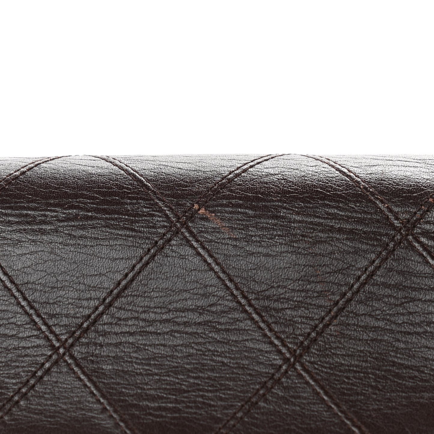 Calfskin Stitched XL Weekender Brown