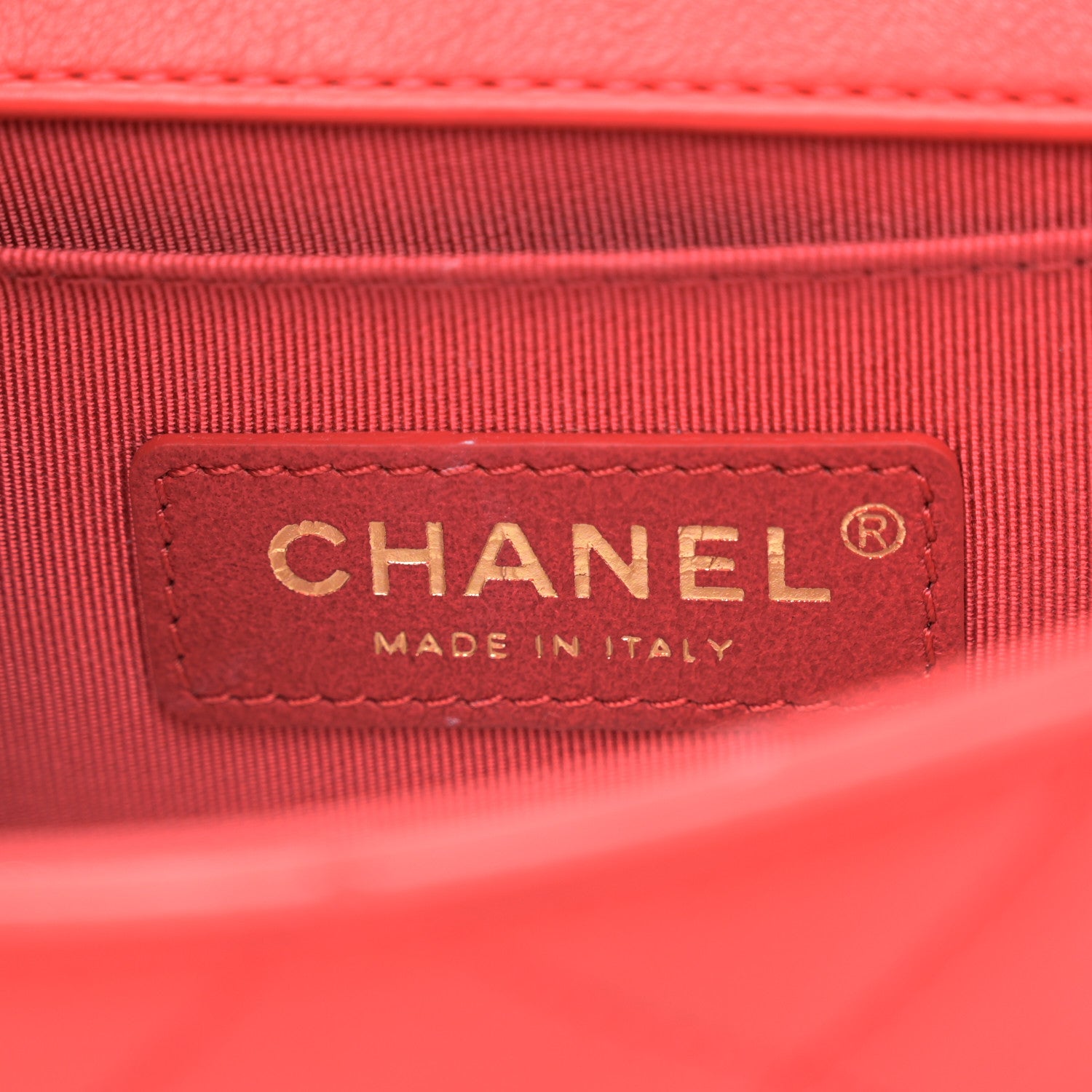 Chanel Calfskin Quilted Carry With Chic Flap Waist Bag Red 6 of 11