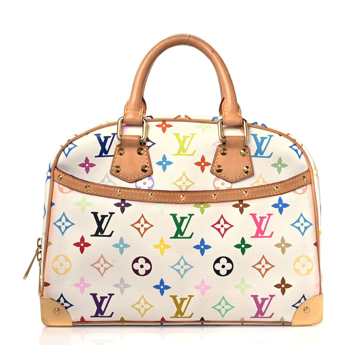Monogram Multicolor Trouville White