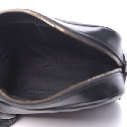 Saint Laurent Calfskin Matelasse Monogram Lou Camera Bag Black 4 of 11