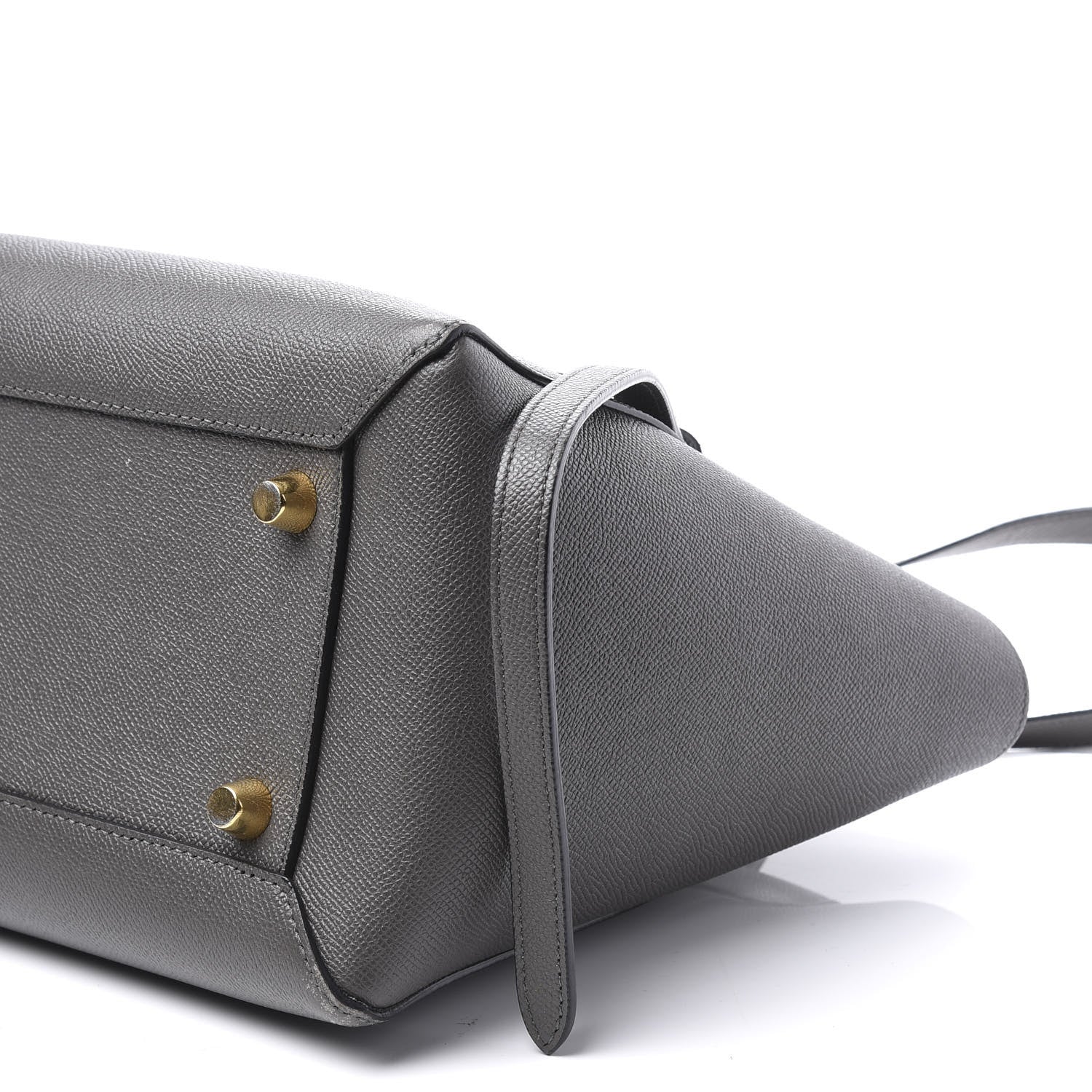 Celine Grained Calfskin Mini Belt Bag Grey 7 of 10