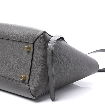 Celine Grained Calfskin Mini Belt Bag Grey 7 of 10