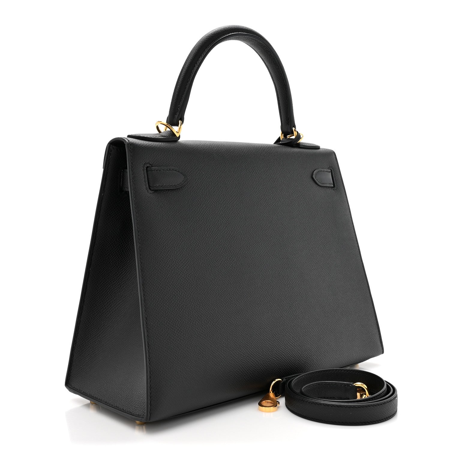Hermes Epsom Kelly Sellier 28 Black 3 of 12