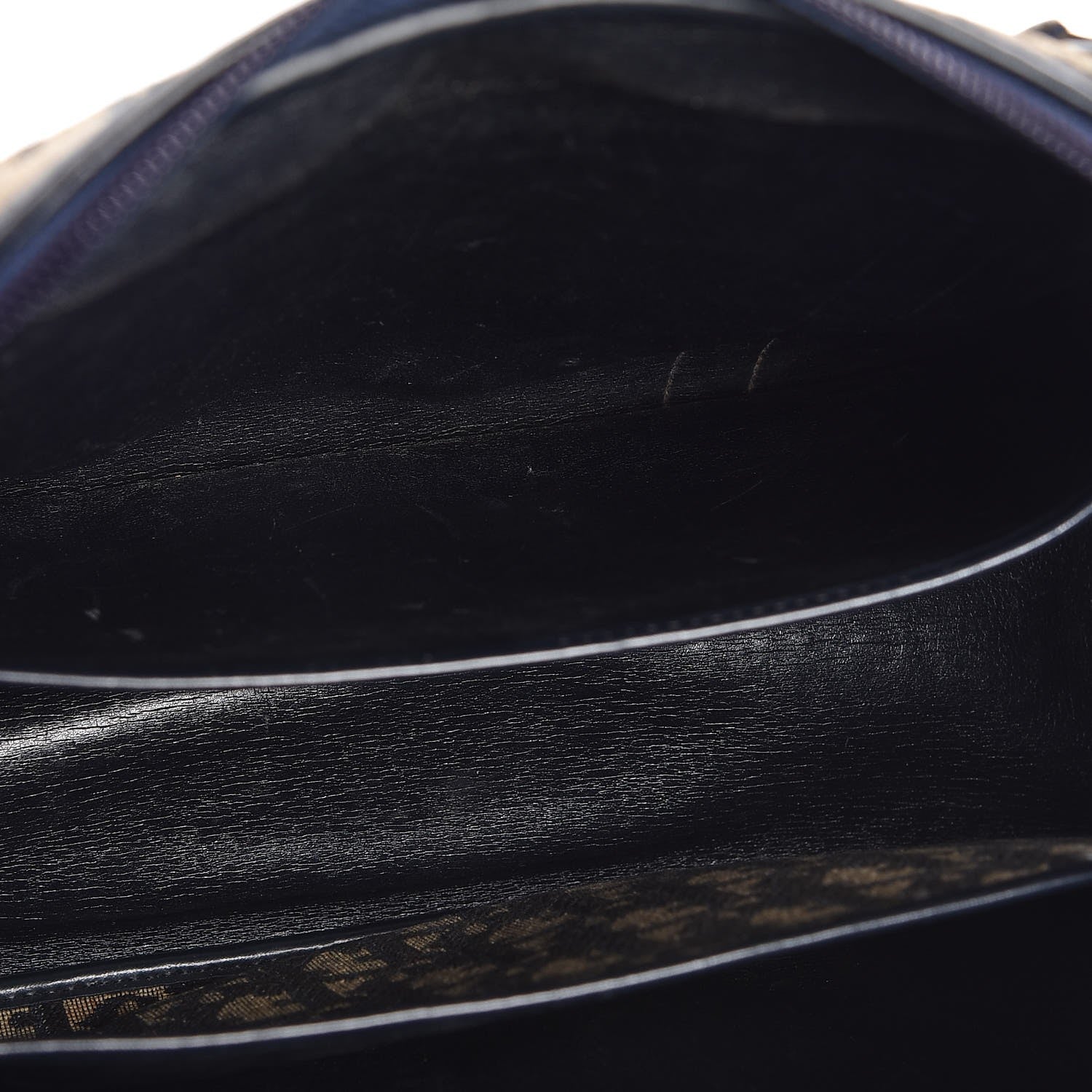Christian Dior Monogram Tote Navy Blue 6 of 21