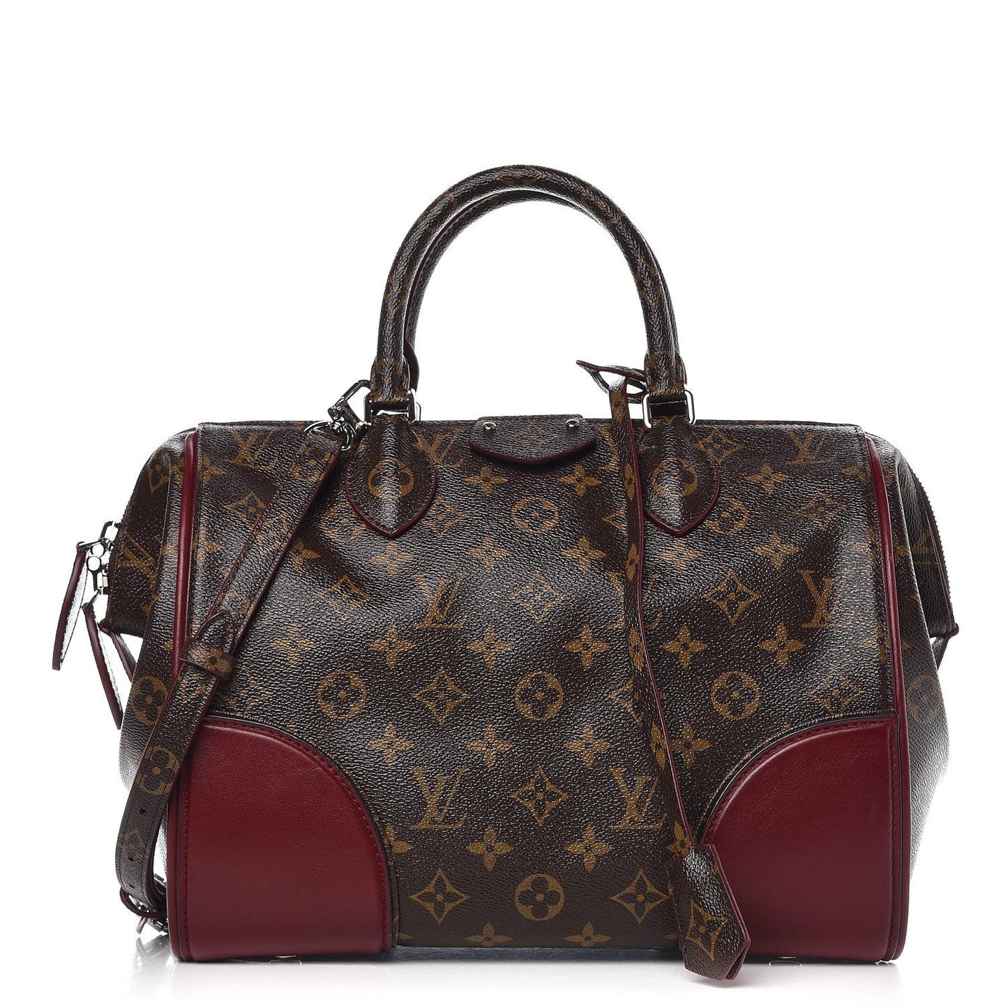 Monogram Shine Doc PM Bordeaux