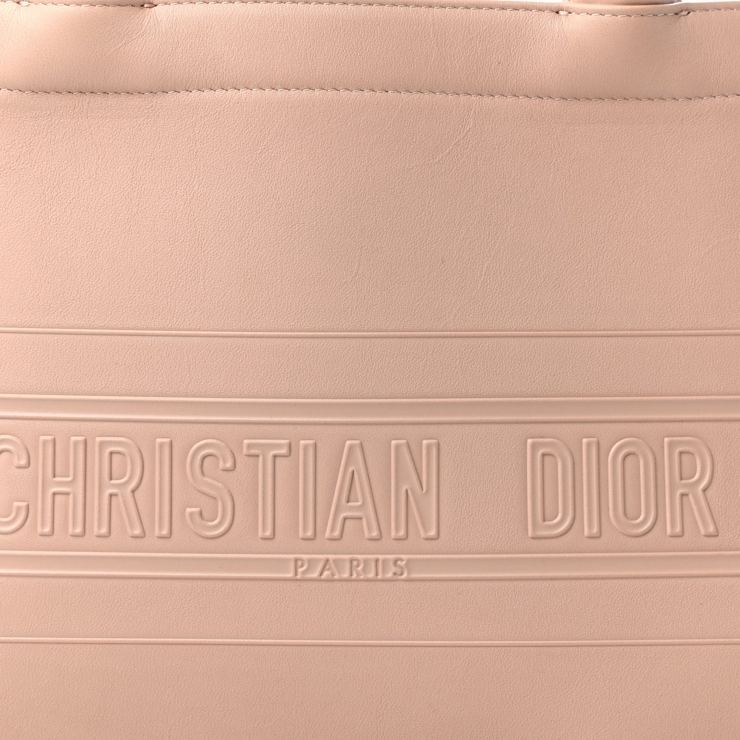 Calfskin Embossed Medium Book Tote Rose de Vents