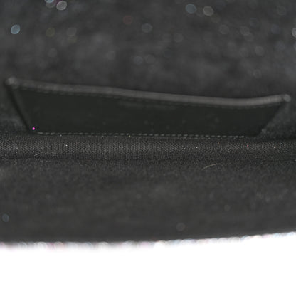 Jimmy Choo Glitter Fabric Erica Chain Clutch Multicolor 5 of 10