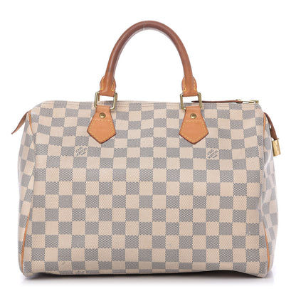 Louis Vuitton Damier Azur Speedy 30 1 of 9