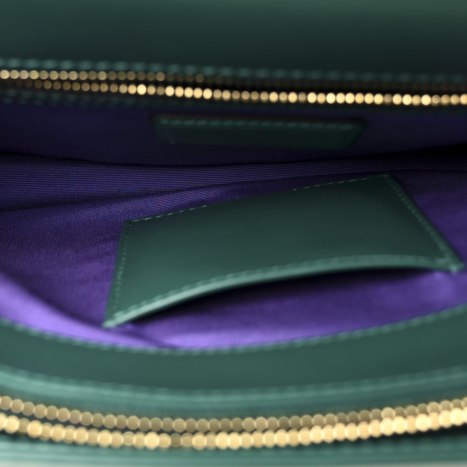 Bulgari Calfskin Serpenti Forever Shoulder Bag Emerald Green 6 of 12