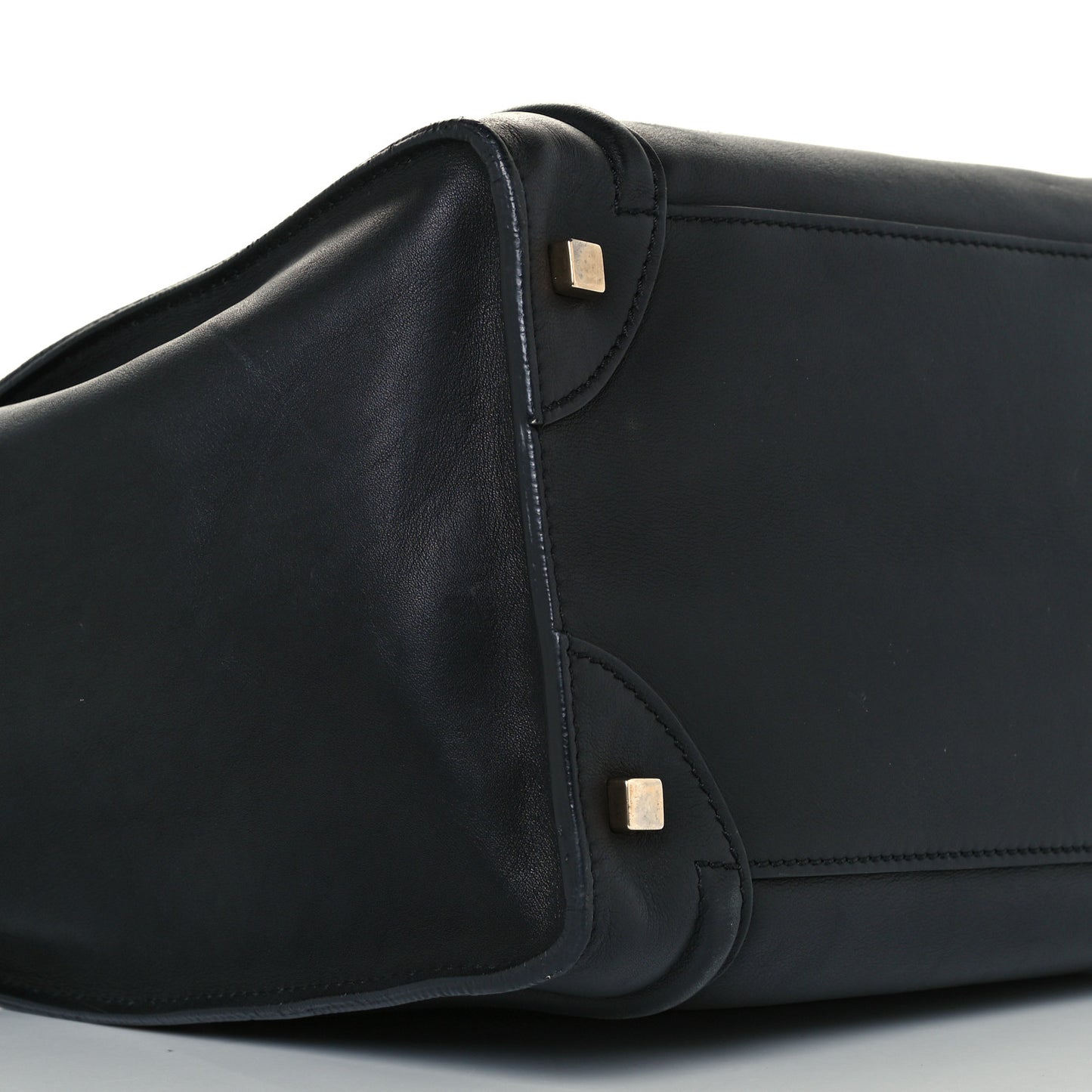Smooth Calfskin Mini Luggage Black