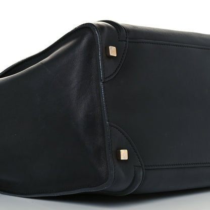 Celine Smooth Calfskin Mini Luggage Black 5 of 11