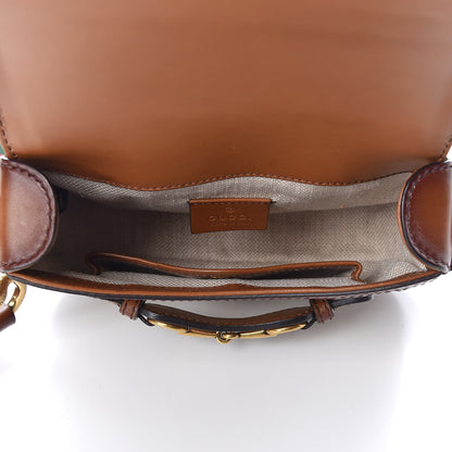 Gucci Monogram Small Lady Web Shoulder Bag Beige Cuir 3 of 5