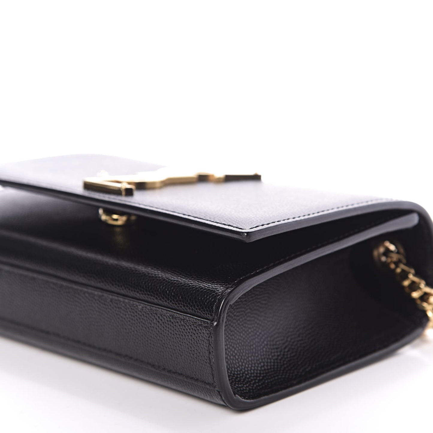 Grain De Poudre Small Monogram Kate Satchel Black