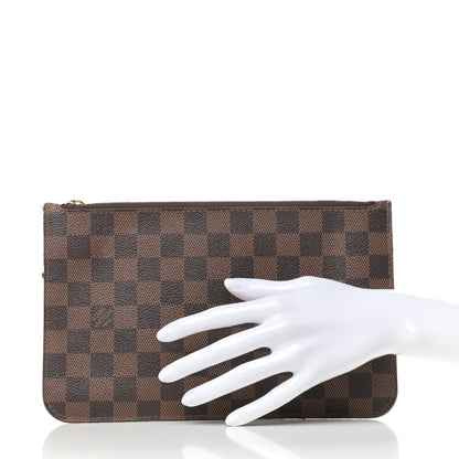 Louis Vuitton Damier Ebene Neverfull MM GM Pochette 2 of 6