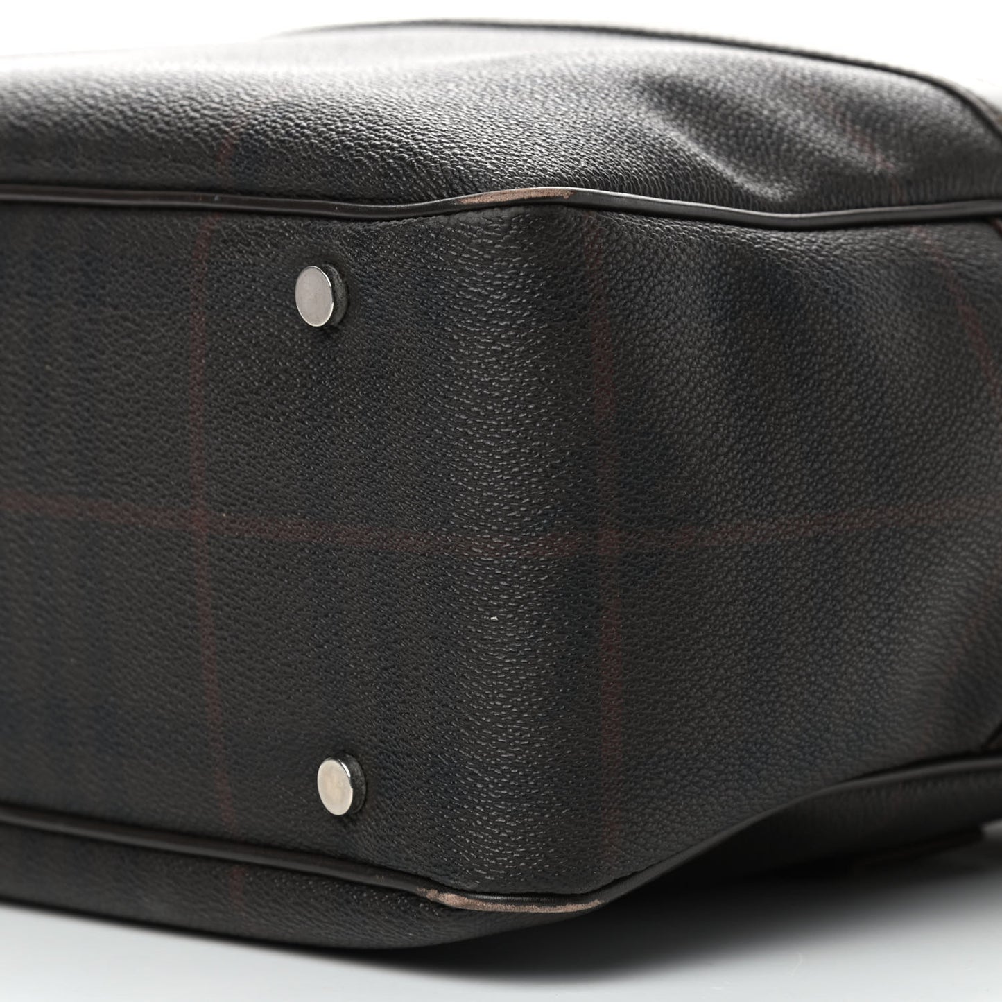 Smoked Haymarket Check Camera Bag Chocolate