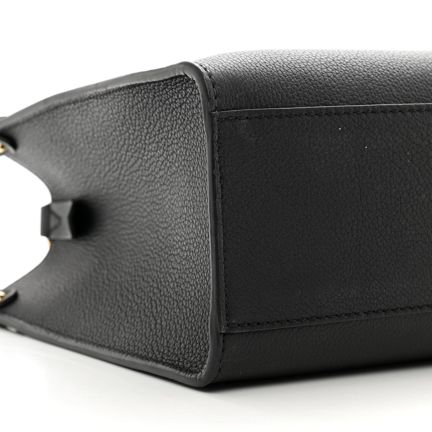 Louis Vuitton Calfskin Lock & Go Tote Black 8 of 12