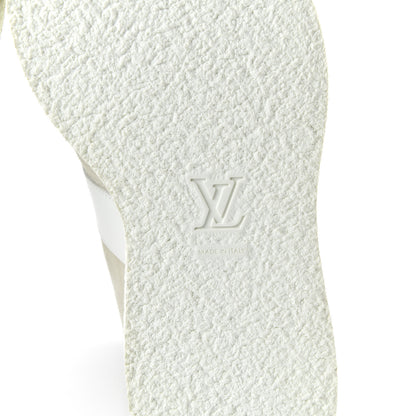 Louis Vuitton Calfskin Suede Mens Creeper Ankle Boots 8.5 White 6 of 8