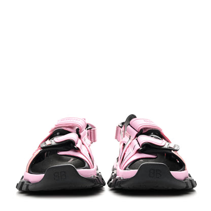Balenciaga Rubber Neoprene Bi-Color Womens Track Sandals 37 Pink Black 3 of 9