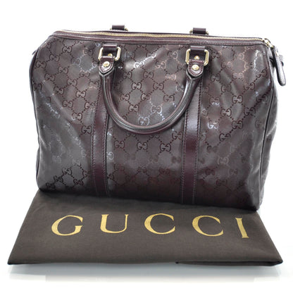 Gucci Imprime Monogram Medium Joy Boston Bordeaux 3 of 9