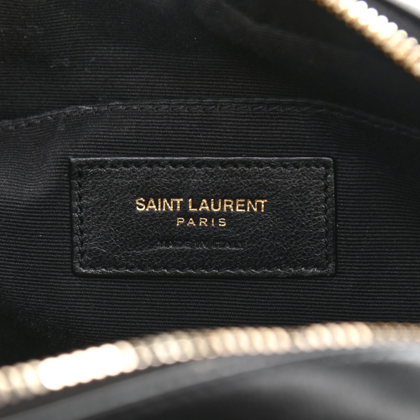 Calfskin Matelasse Monogram Lou Camera Bag Black