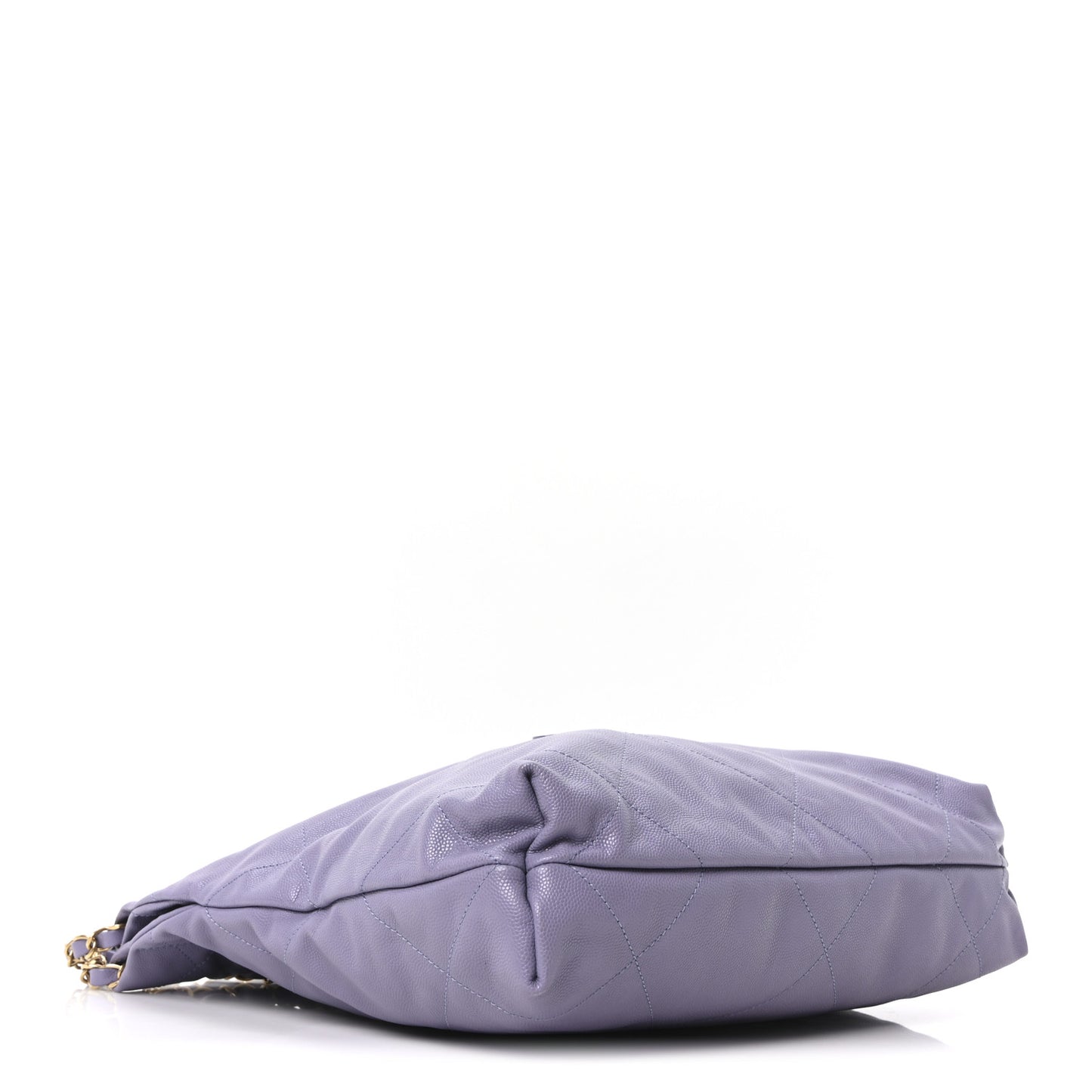 Shiny Caviar Quilted Monochrome Small Chanel 22 Light Purple