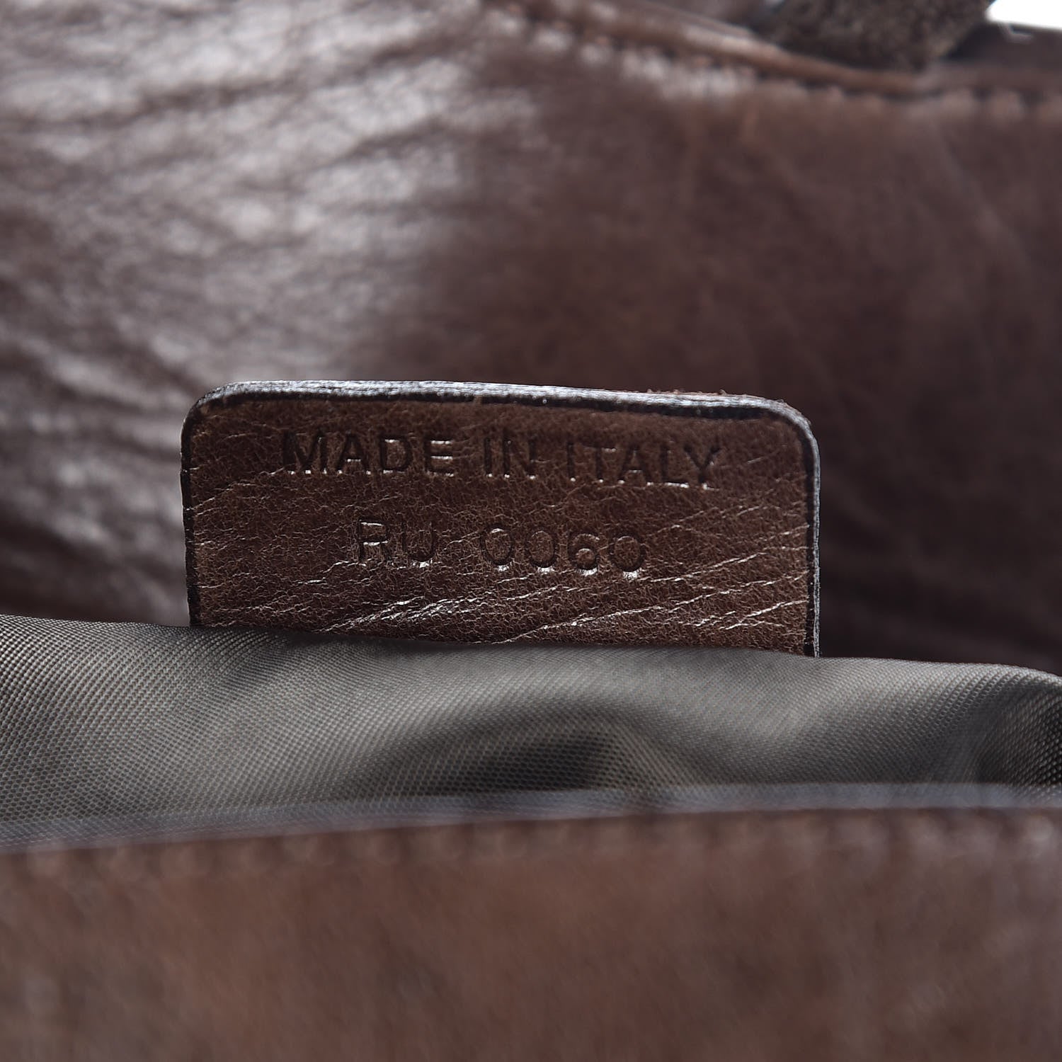 Christian Dior Calfskin Mini Saddle Bag Brown 7 of 7