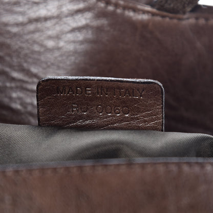 Christian Dior Calfskin Mini Saddle Bag Brown 7 of 7