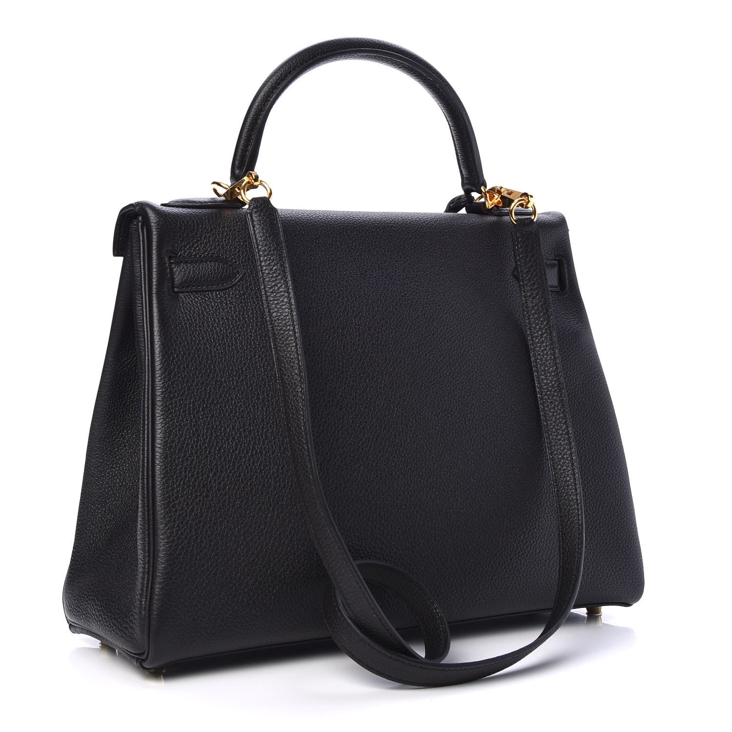 Hermes Togo Kelly Retourne 32 Black 4 of 36