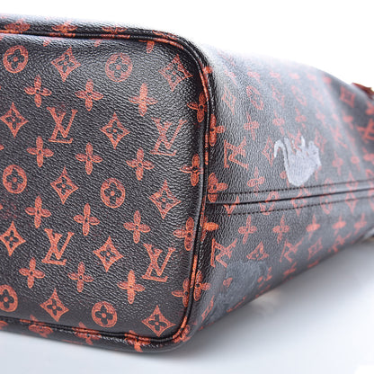 Louis Vuitton Catogram Neverfull MM Marron 10 of 10