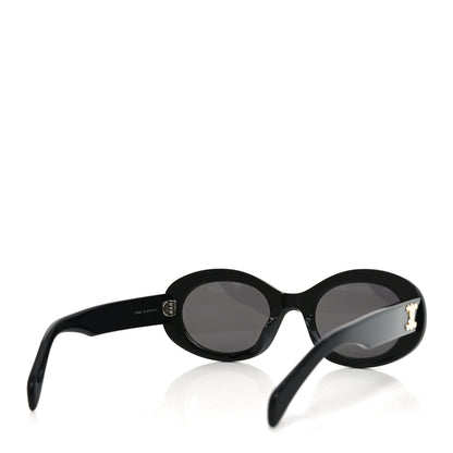 Celine Acetate Triomphe 01 Sunglasses CL 40194U Black 4 of 6