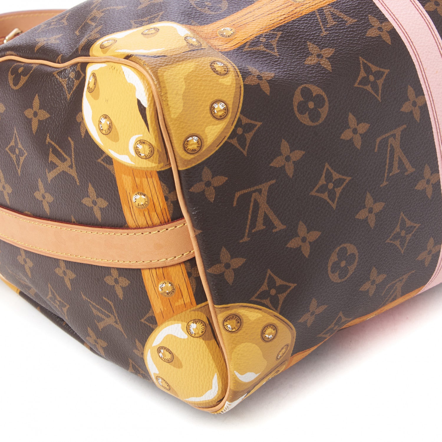 Louis Vuitton Monogram Summer Trunks Speedy Bandouliere 30 6 of 10