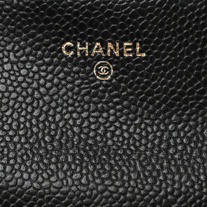 Chanel Caviar Quilted Flap Card Holder Black 6 of 11