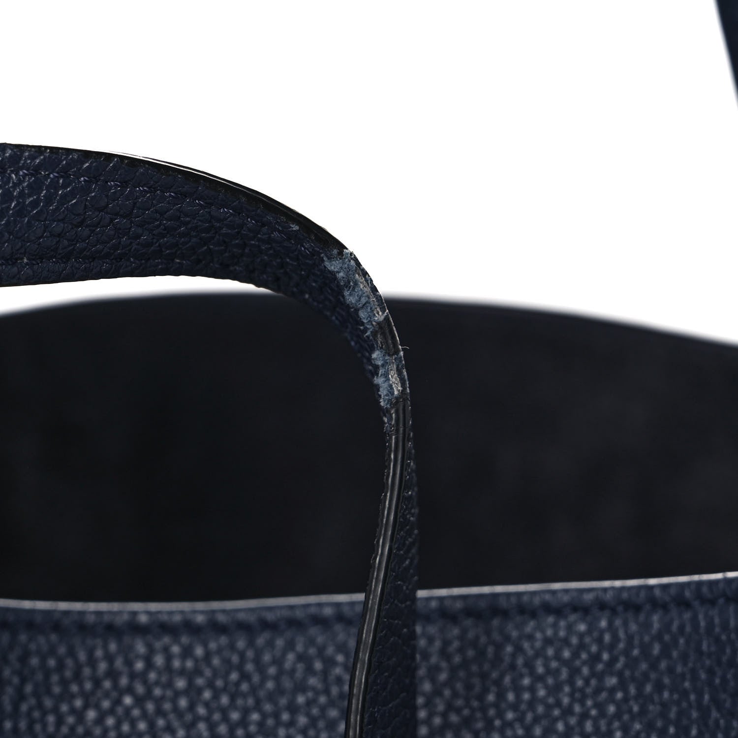 Celine Soft Grained Calfskin Small Belt Cabas Phantom Navy 11 of 11