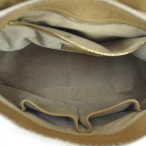Lino Turnlock Flap Bag Corda