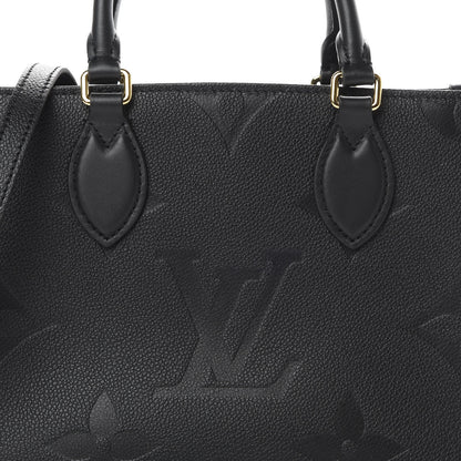 Louis Vuitton Empreinte Monogram Giant Onthego PM Black 8 of 10