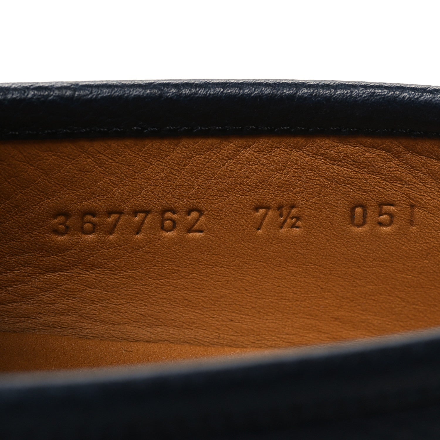 Gucci Road Calfskin Mens Horsebit Loafers 7.5 Blue 6 of 8