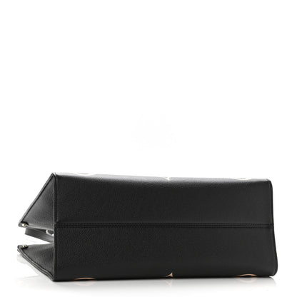 Louis Vuitton Empreinte Monogram Giant Onthego MM Black Beige 5 of 11